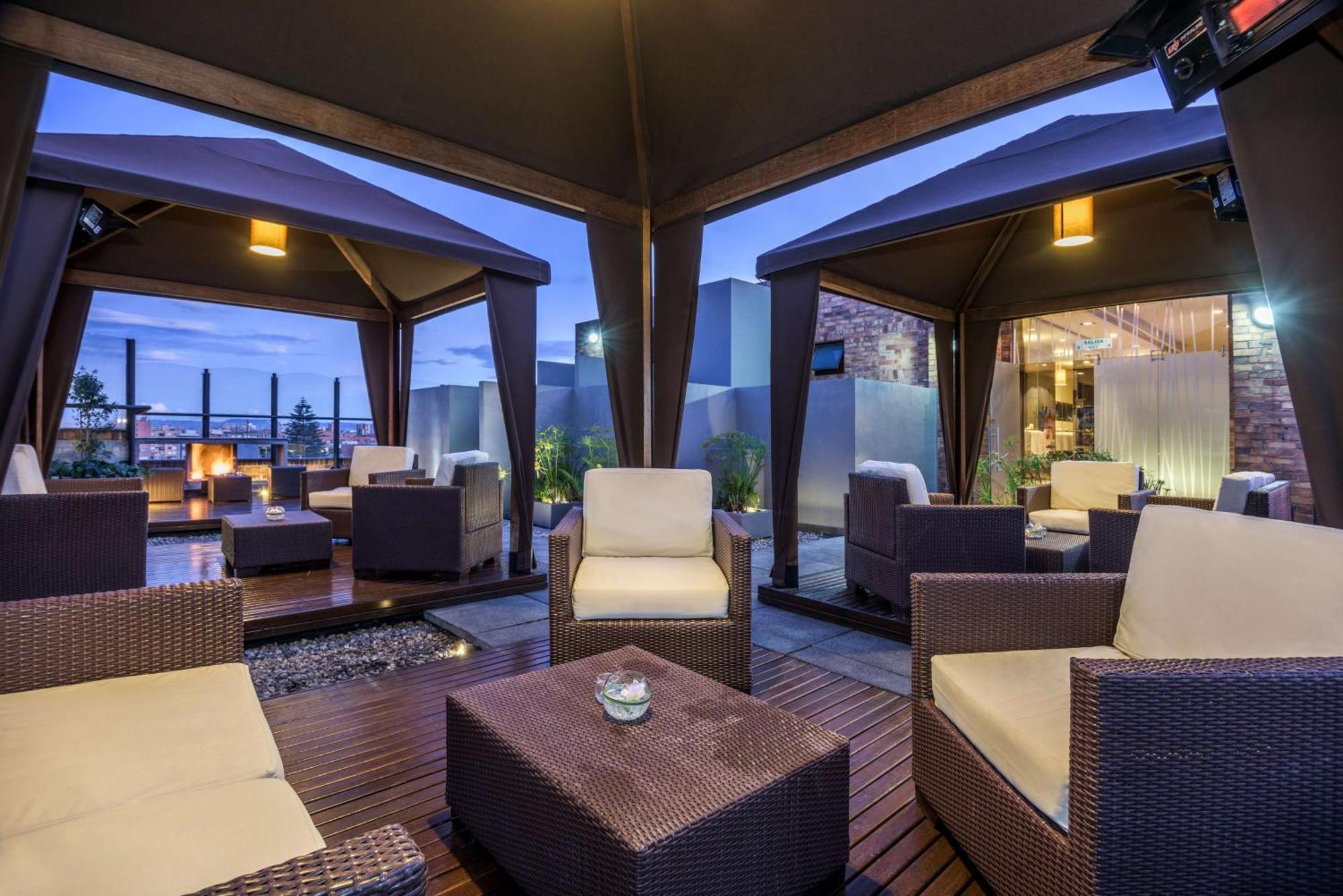Nh Collection Bogota Andino Royal Hotel Eksteriør billede Sky Bar