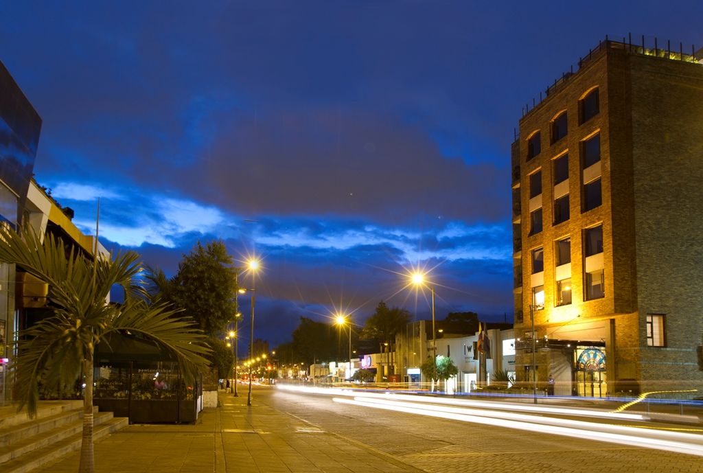 Nh Collection Bogota Andino Royal Hotel Eksteriør billede The A3020 at night